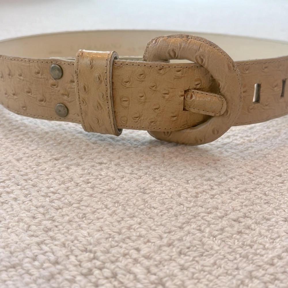 R.J. Graziano vintage leather belt rare find